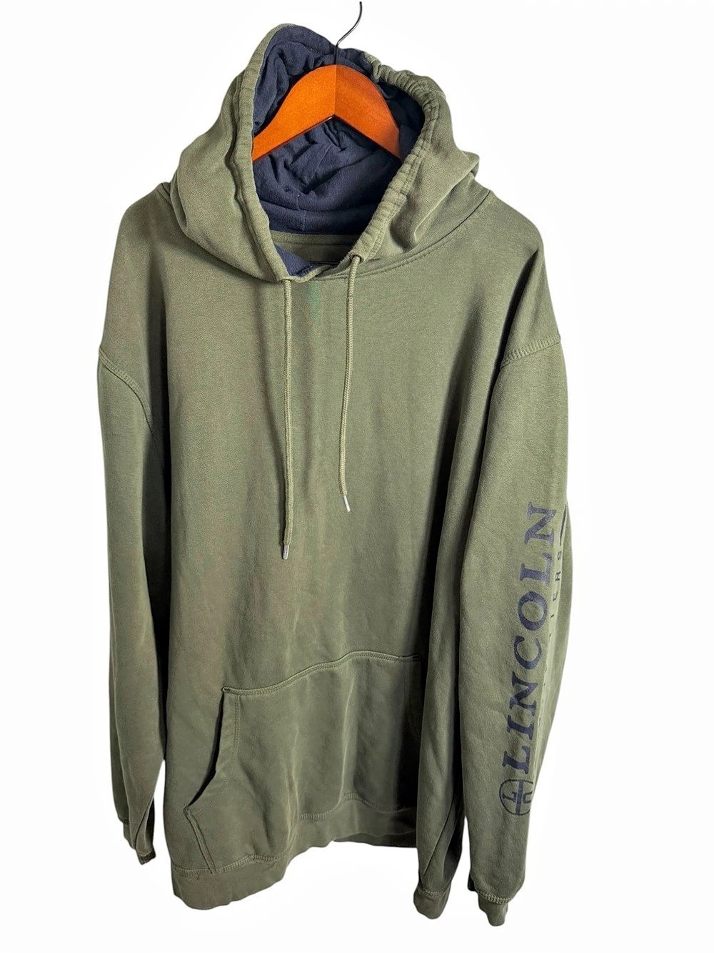 Lincoln Outfitters Olive Pullover Hoodie 2XLT